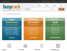 Tablet Screenshot of busyrack.com